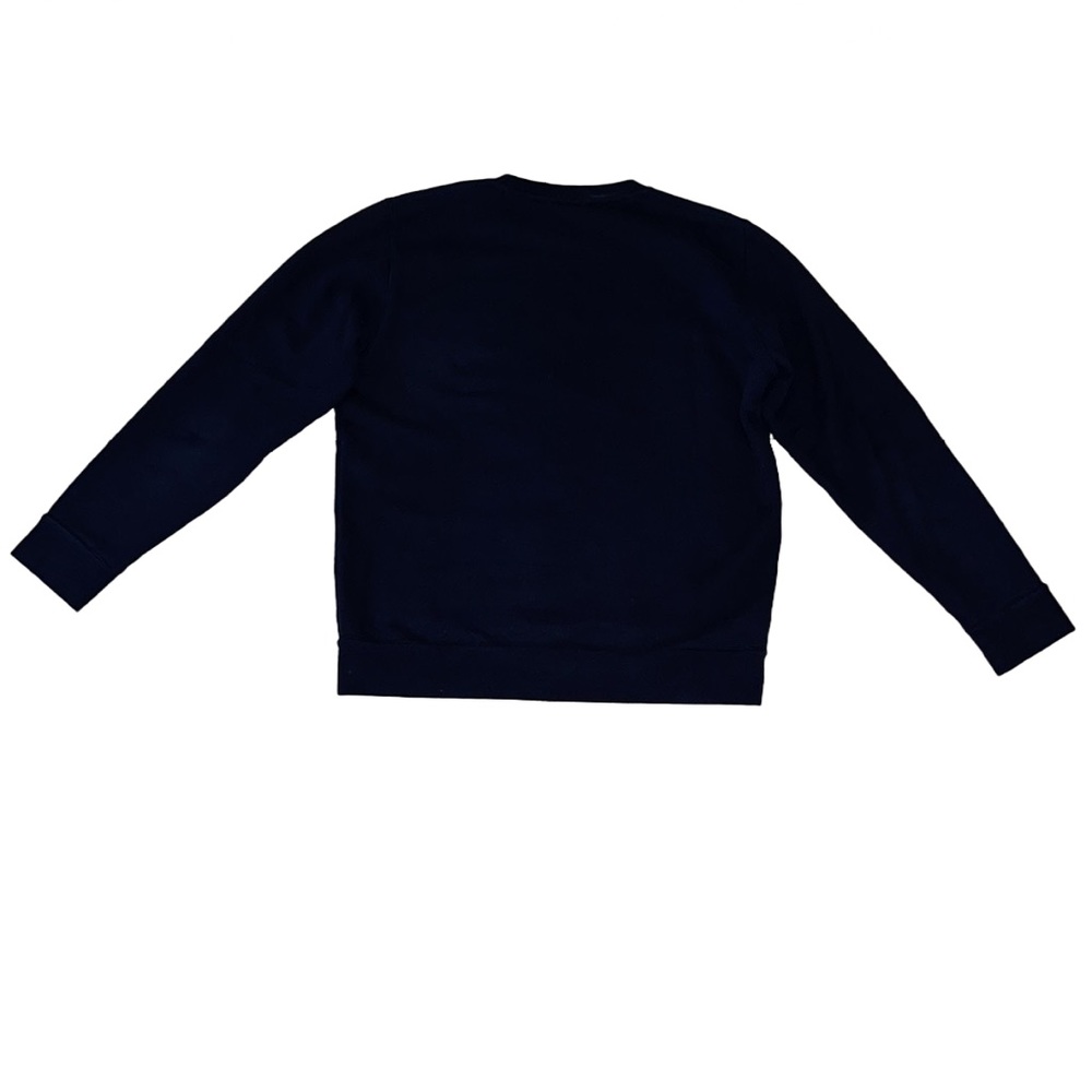 Norse Projects Navy Vagn Classic Crew Long Sleeve Cotton Sweatshirt Size M - Picture 2 of 10